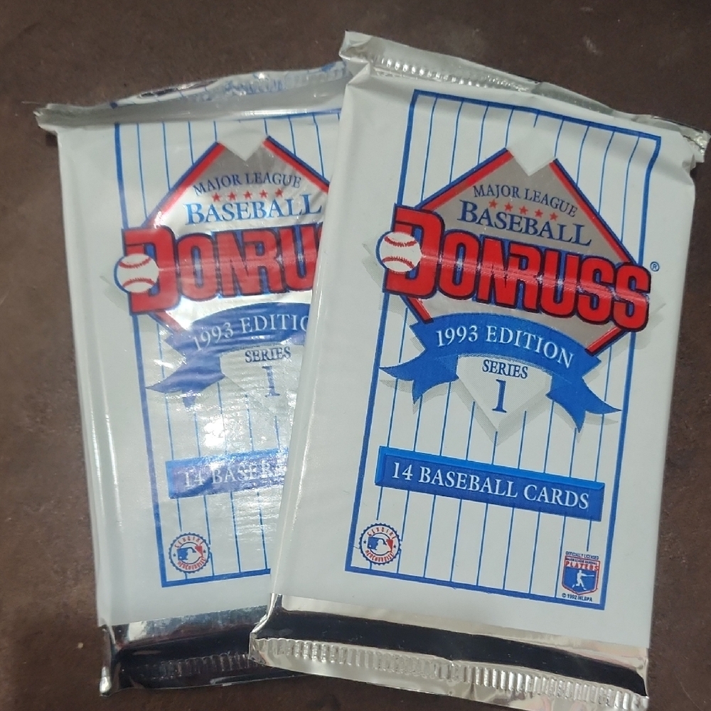 Donruss 1993 Edition Baseball Cards Pack